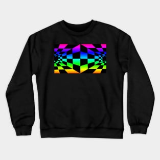 Colourful 3D Pattern Crewneck Sweatshirt